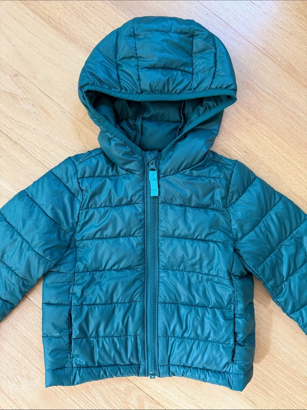 Primary baby Lightweight Puffer Jacket Spruce